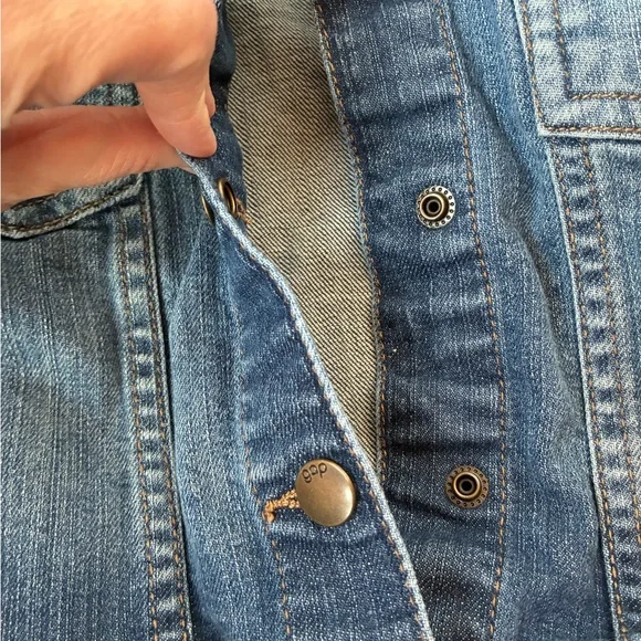 Girls GAP Kids Denim Jacket Small - Picture 2 of 6